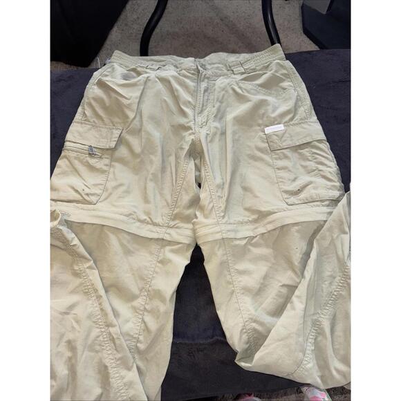 VTG Columbia Titanium Pants Womens‎ Medium Zip Off Hiking Gorpcore Techwear - Picture 1 of 14